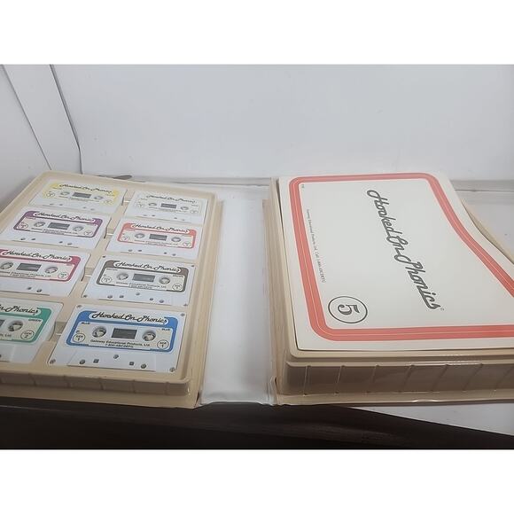 Hooked On Phonics Gateway Educational Cassette Tapes Book Cards Complete W/Box - Picture 7 of 8
